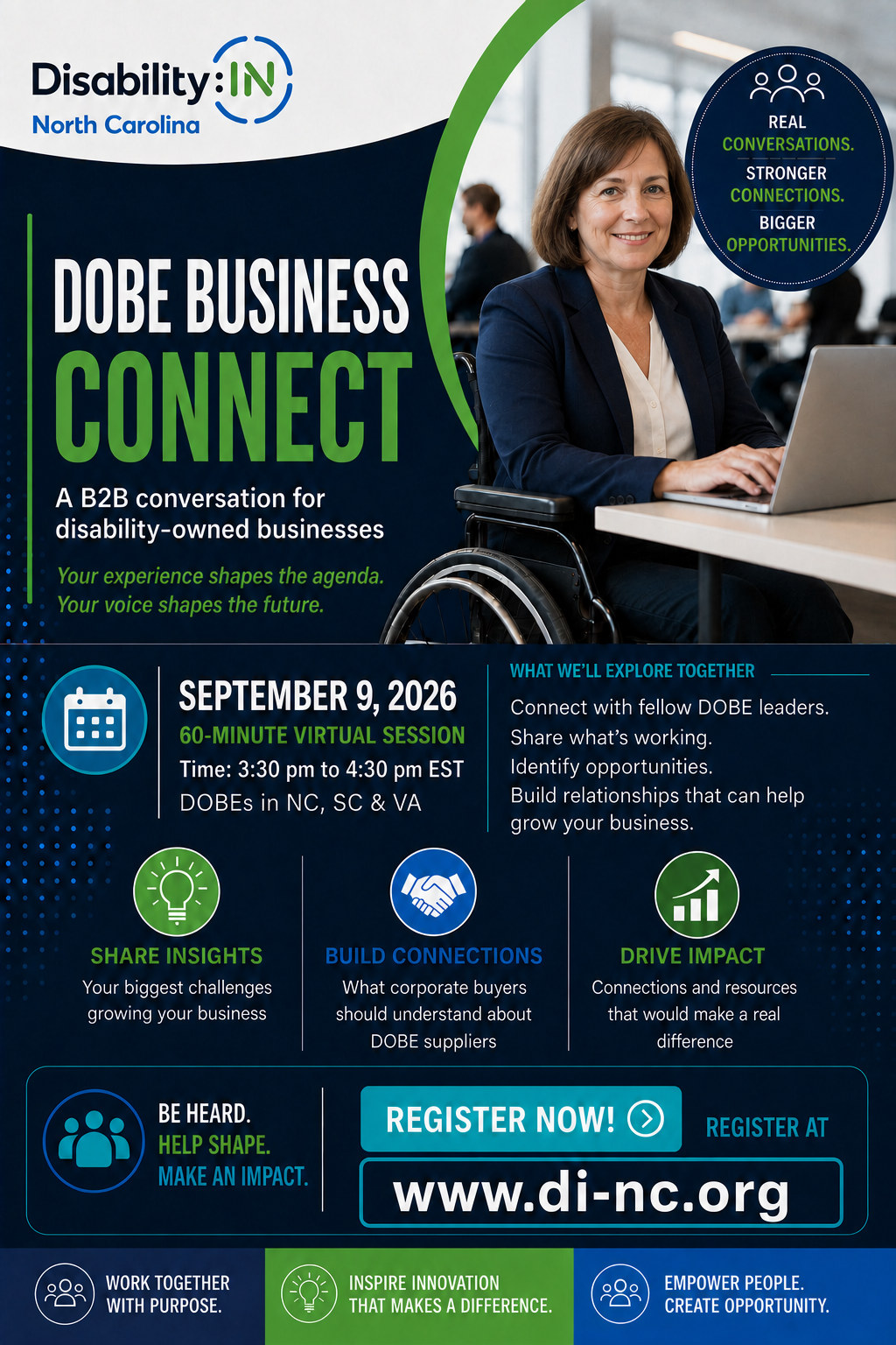 B2B: DOBE Business Connect: A Conversation for Disability-Owned Businesses